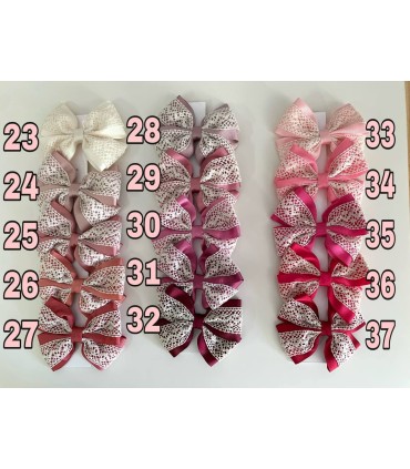 Moñita lazo doble BOLILLO