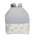Mochila polipiel Estrellas celeste
