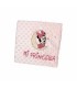 Manta topitos bordada Minnie Mi Princesa