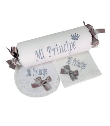 Gasas con nombre o frase Bolillo ancho