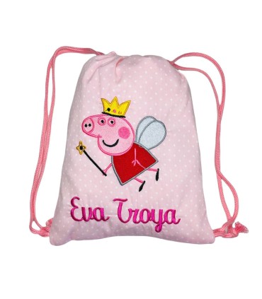 Talega Peppa Pig forrada