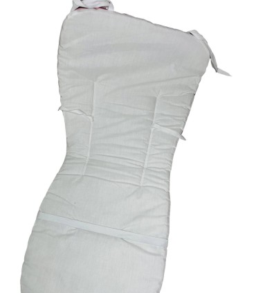 Pack funda y talega vichy camel