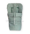 Saco silla vichy grande verde